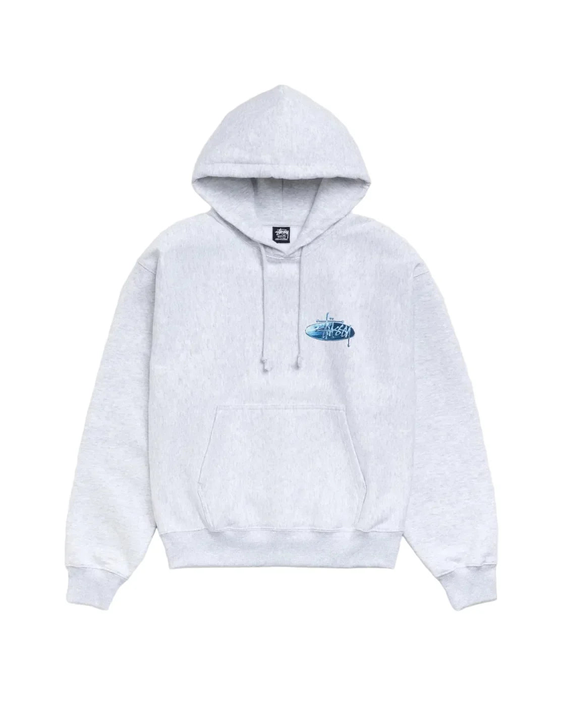 Basic Wave Oval Pullover Hoodie