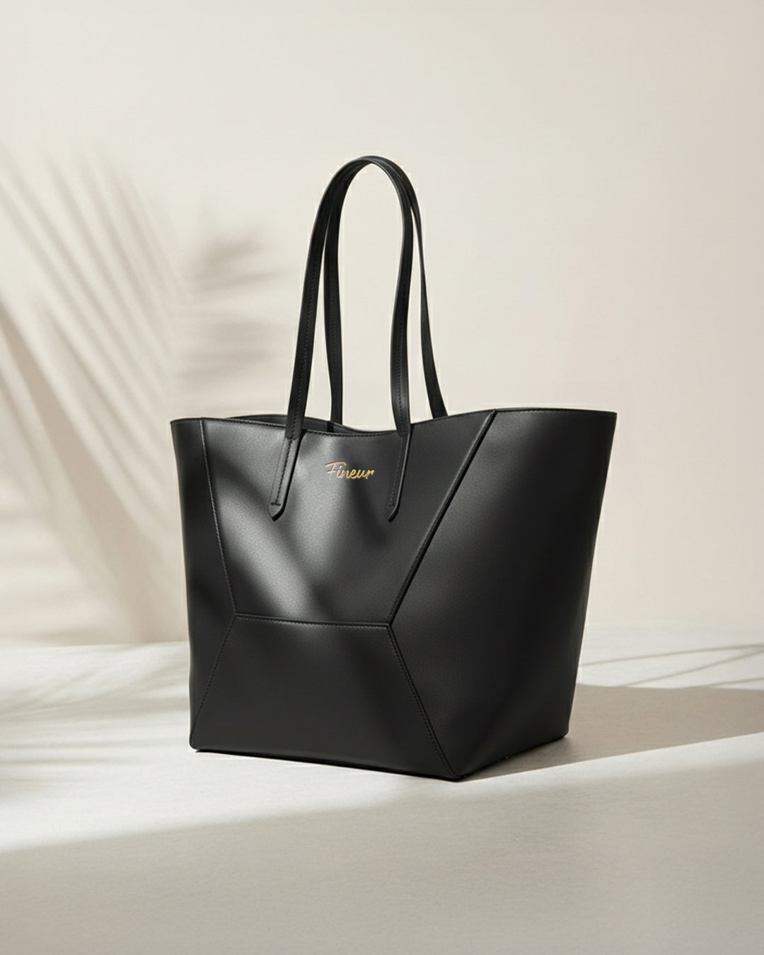 Fineur Tote Matrix + Pouch - Black