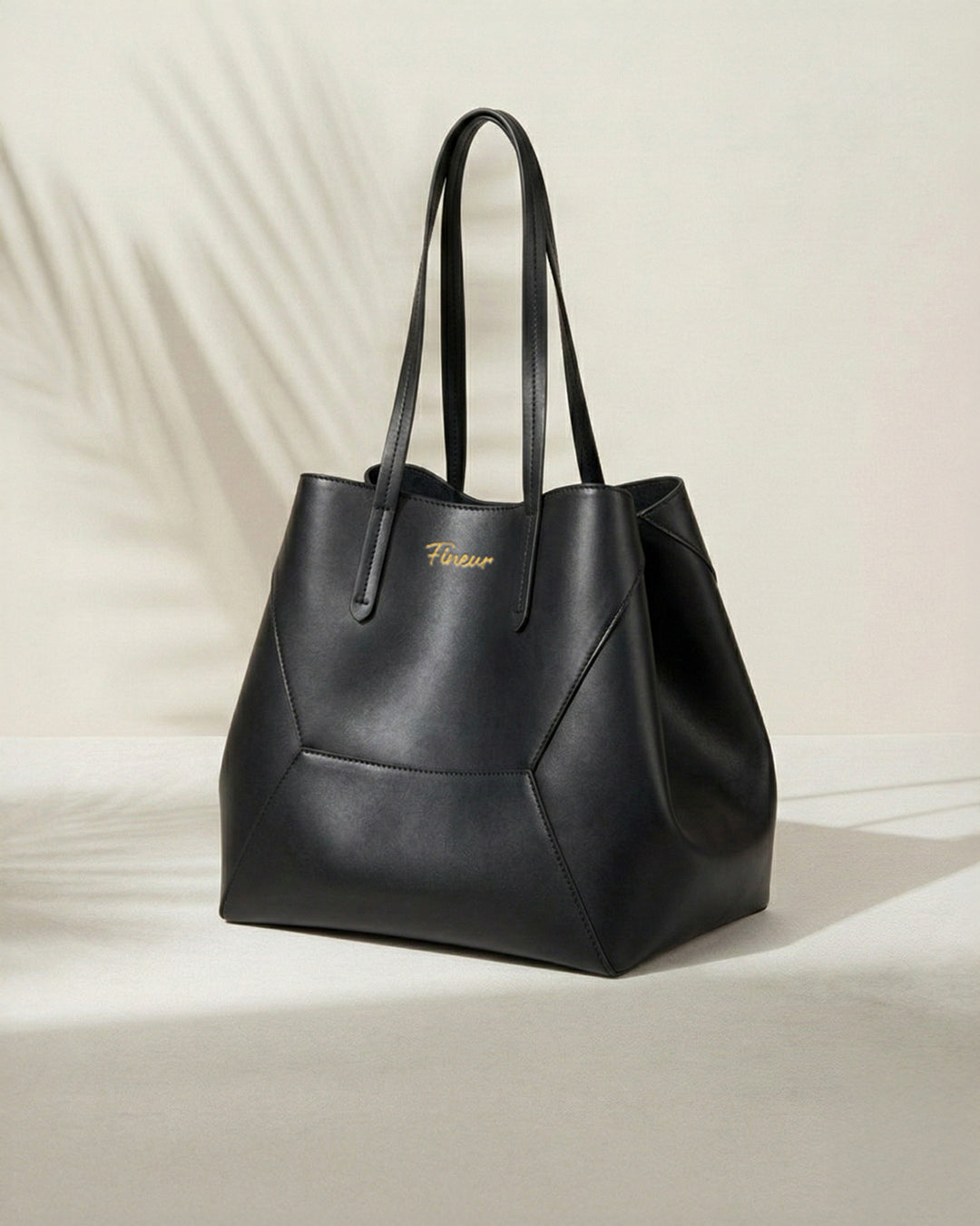 Fineur Tote Matrix + Pouch - Black