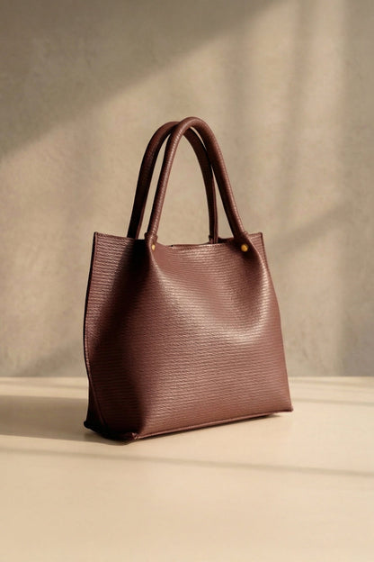 Fineur Tote ArcLine - Berry Brown