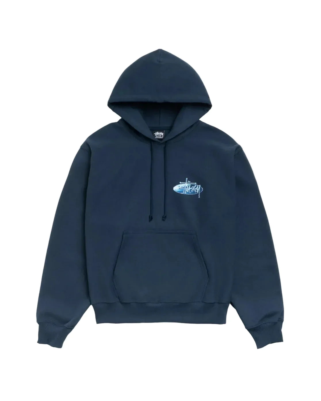 Basic Wave Oval Pullover Hoodie
