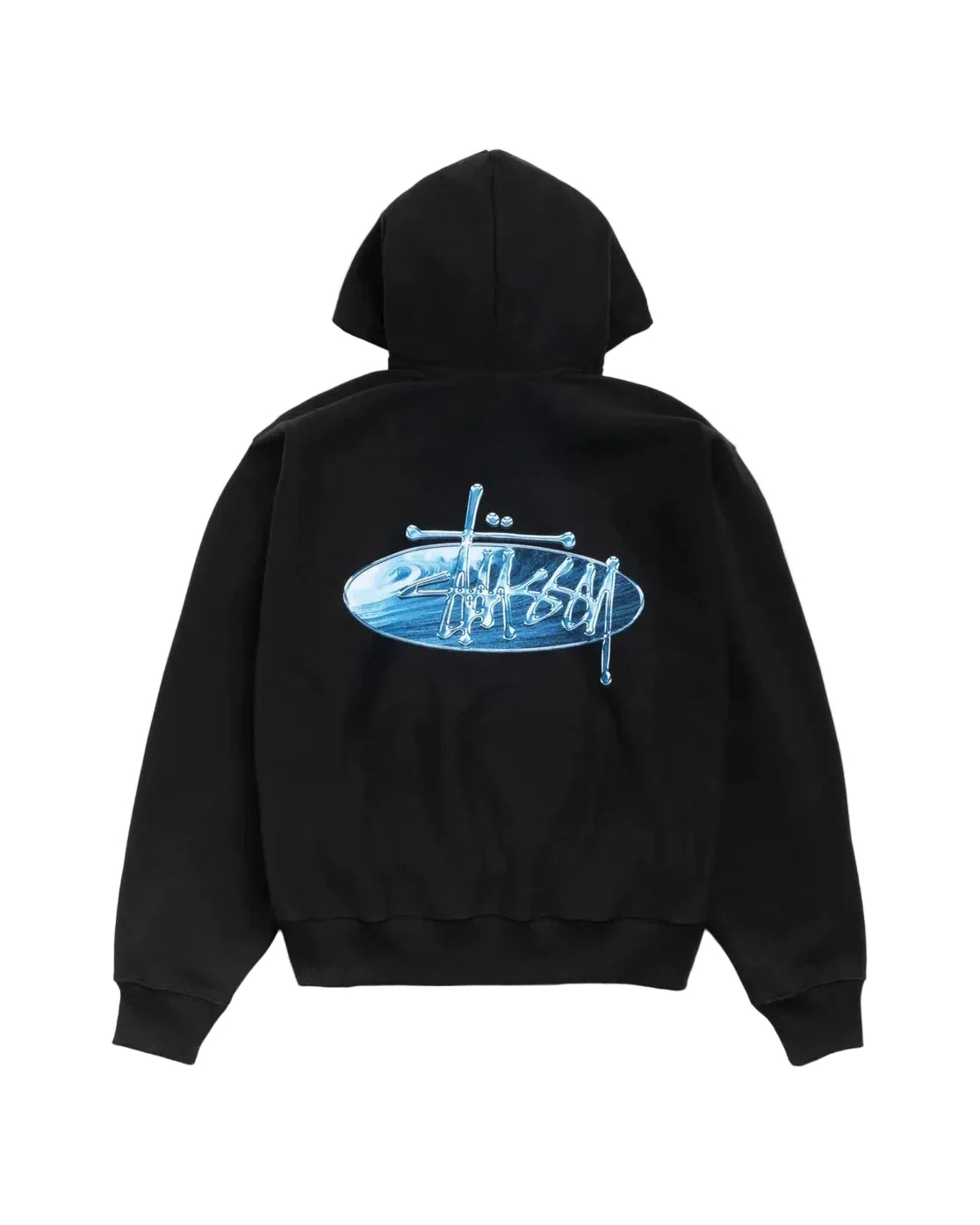 Basic Wave Oval Pullover Hoodie
