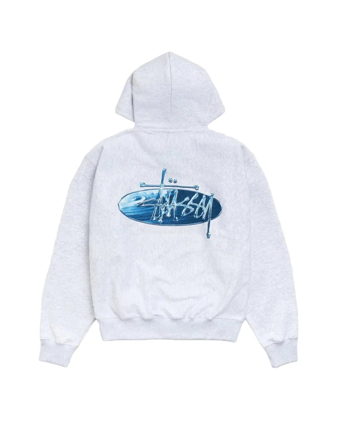 Basic Wave Oval Pullover Hoodie