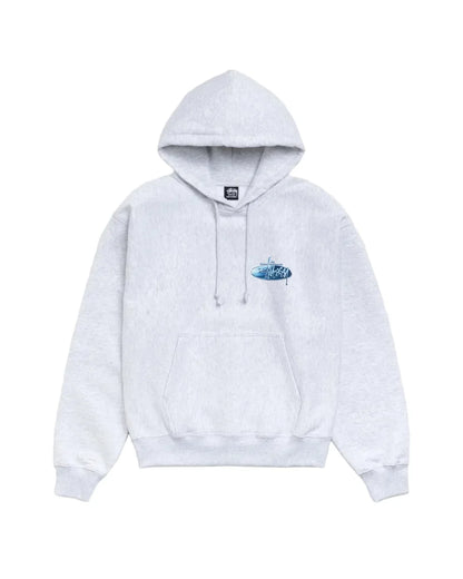 Basic Wave Oval Pullover Hoodie