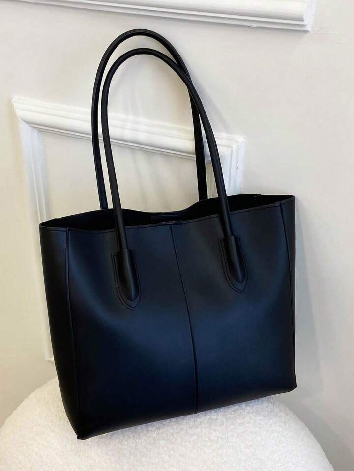 Fineur Tote Everyday with Pouch - Black
