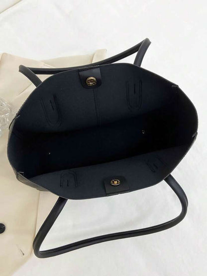 Fineur Tote Everyday with Pouch - Black