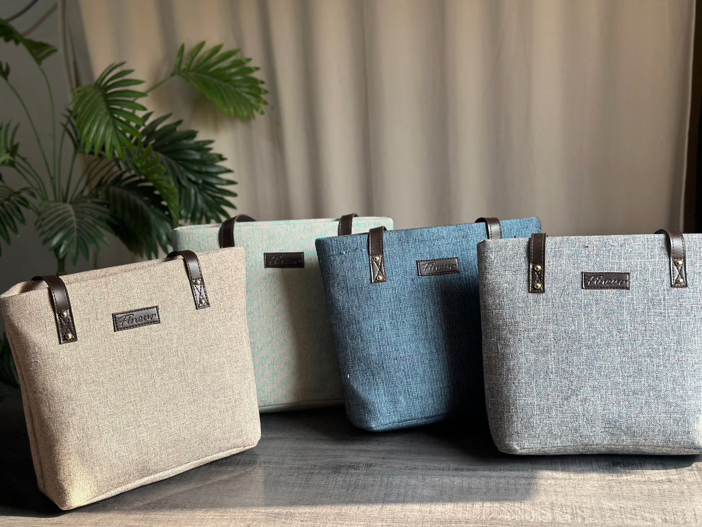 Fineur Tote Luxe Grace - Sage Green