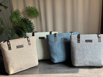 Fineur Tote Luxe Grace - Sage Green
